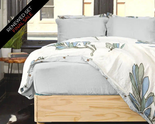 European Linen Fitted Sheet | Renewed