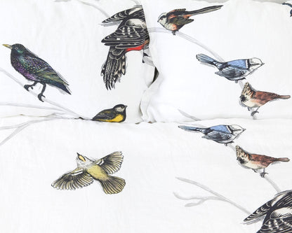 European Linen Pillowcases | Fugle Print