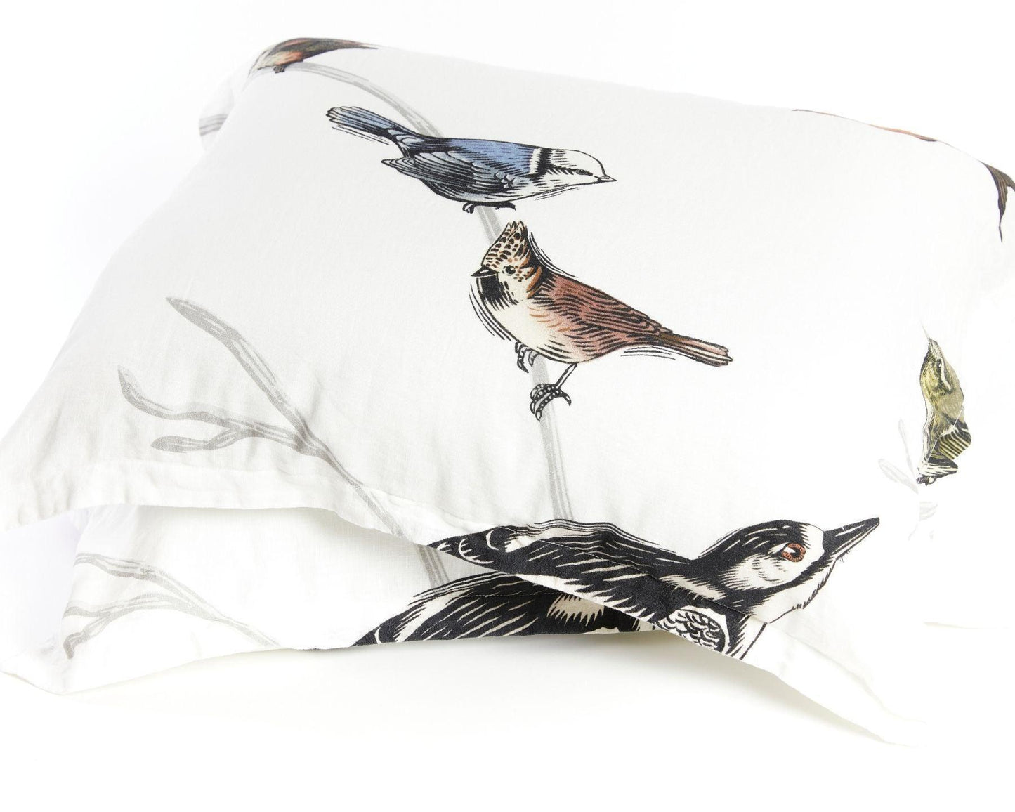 European Linen Pillowcases | Fugle Print