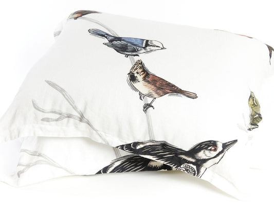 European Linen Pillowcases | Fugle Print