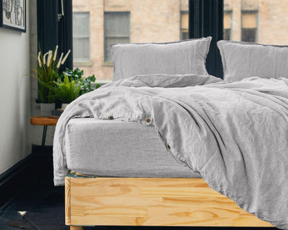 European Linen Fitted Sheet